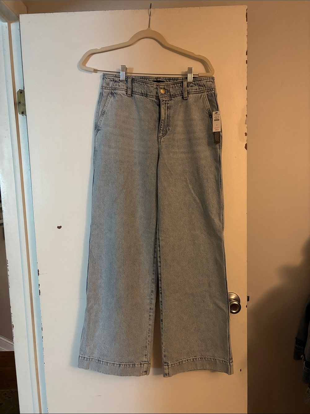 NWT Talbots Light Blue Wide Leg Jeans